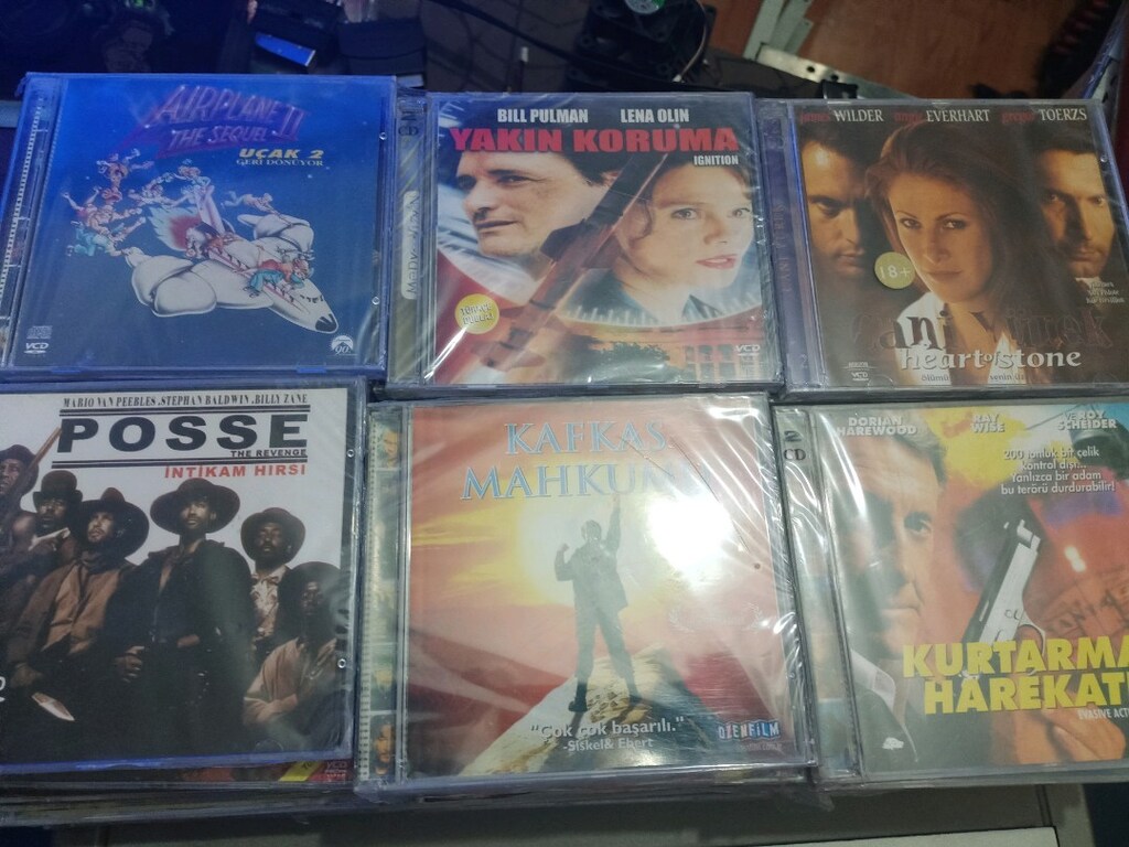 VCD KARIŞIK FİLM LOT - 10