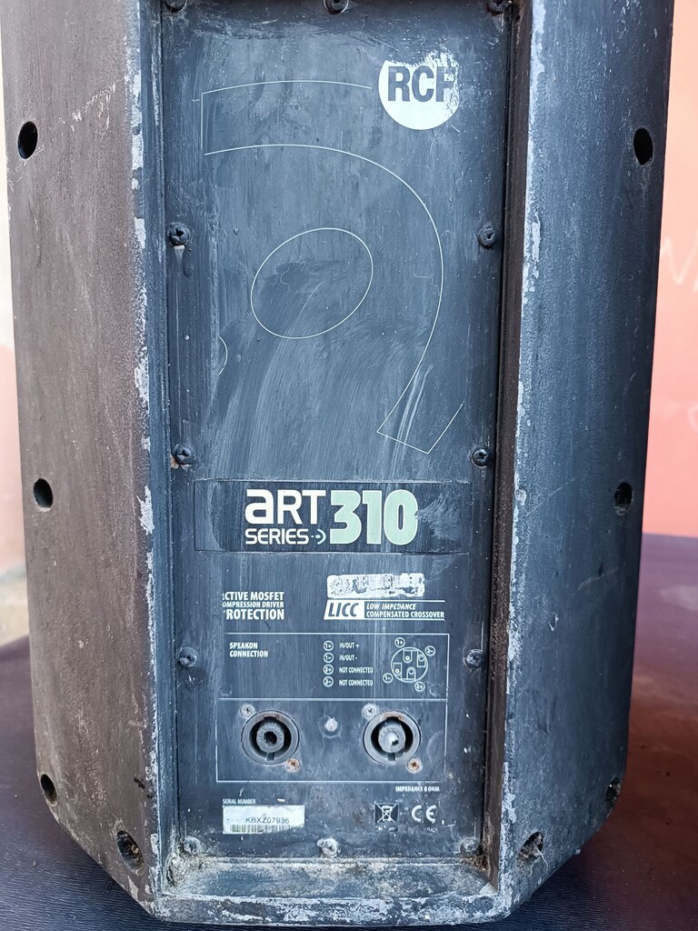 RCF MK4 10 inç 400W RMS 2 Yollu Aktif Sahne Monitörü (ART 310-A) - 12