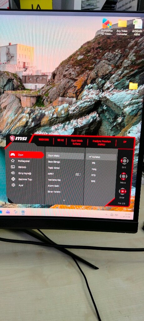 MSİ CURVED 27 İNCH 165 HZ. OYUNCU MONİTÖR Ü FHD. PAZARLİK YOK SON FİAT - 12