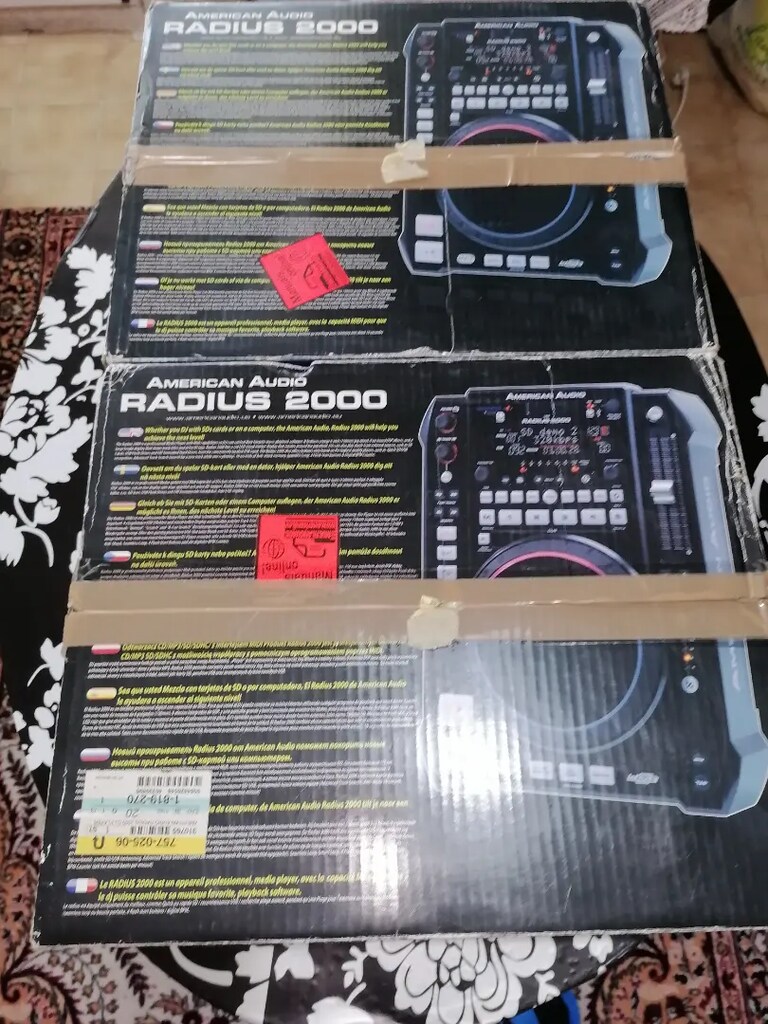2 Adet Sıfır kutusunda American Audio Radius 2000 Cd Player - 3