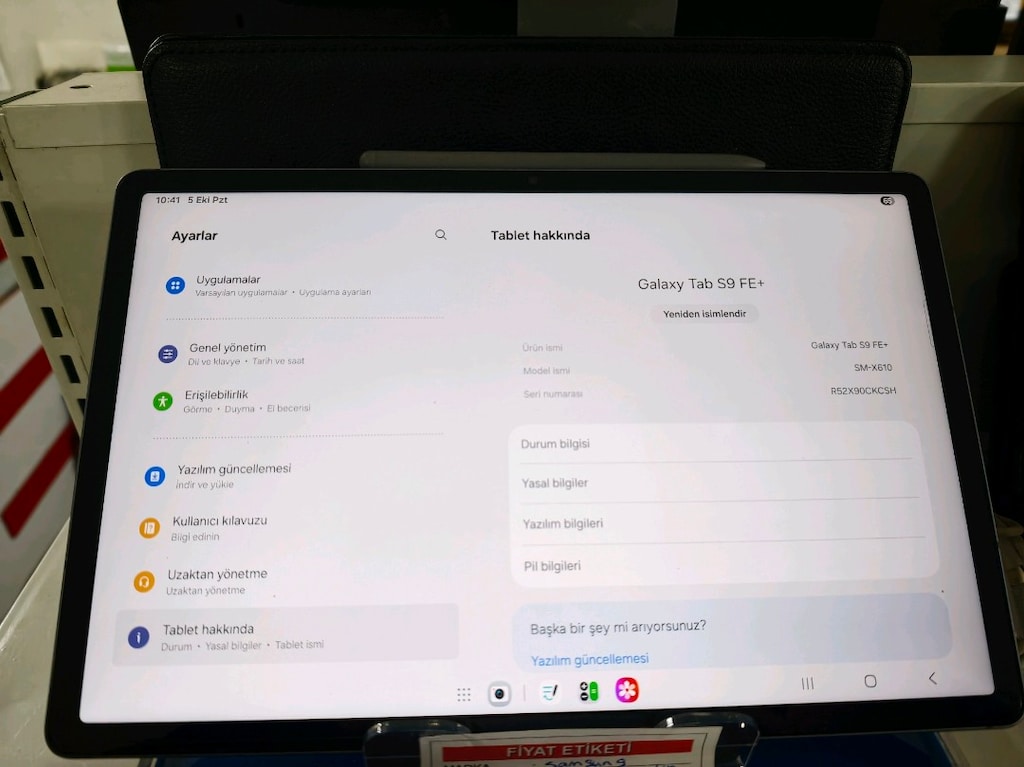 SAMSUNG GALAXY TAB S9 FE+ - 6