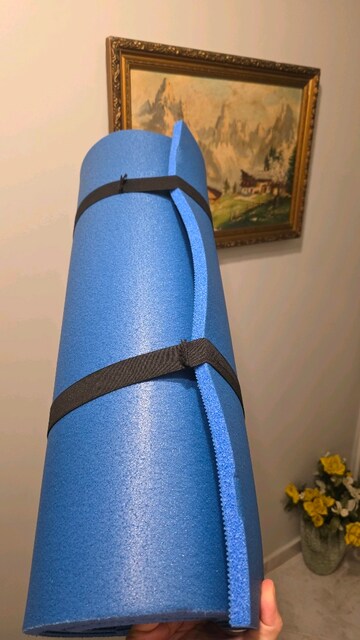 Fitness Pilates Matı Mavi 15MM