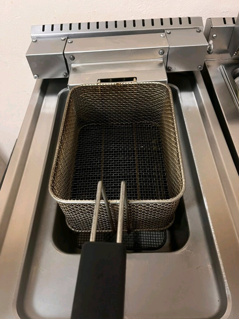 Paslanmaz Çelik İkili Fritöz Seti - 2