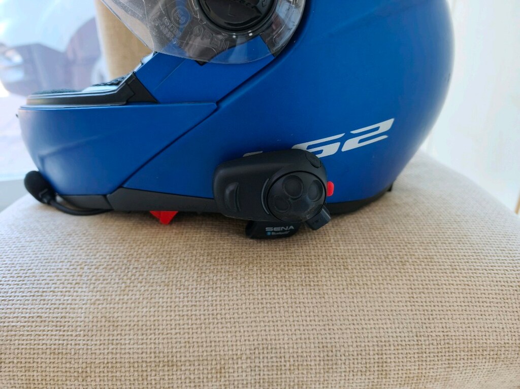 LS2 çene açılır kask ve Sena intercom - 6