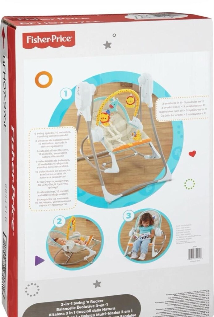 fisher price 3in 1 salıncak - 7