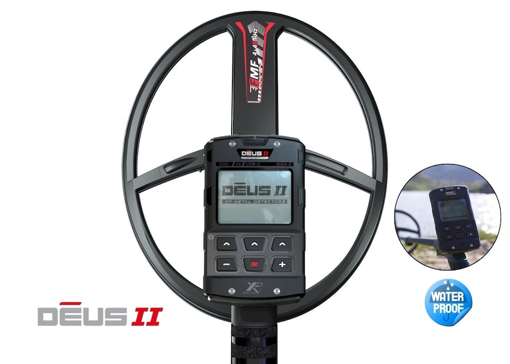 XP Deus 2 Tam Su Geçirmez Dalış Dedektörü — Ana Ünite, BH-01 Kemik... - 2
