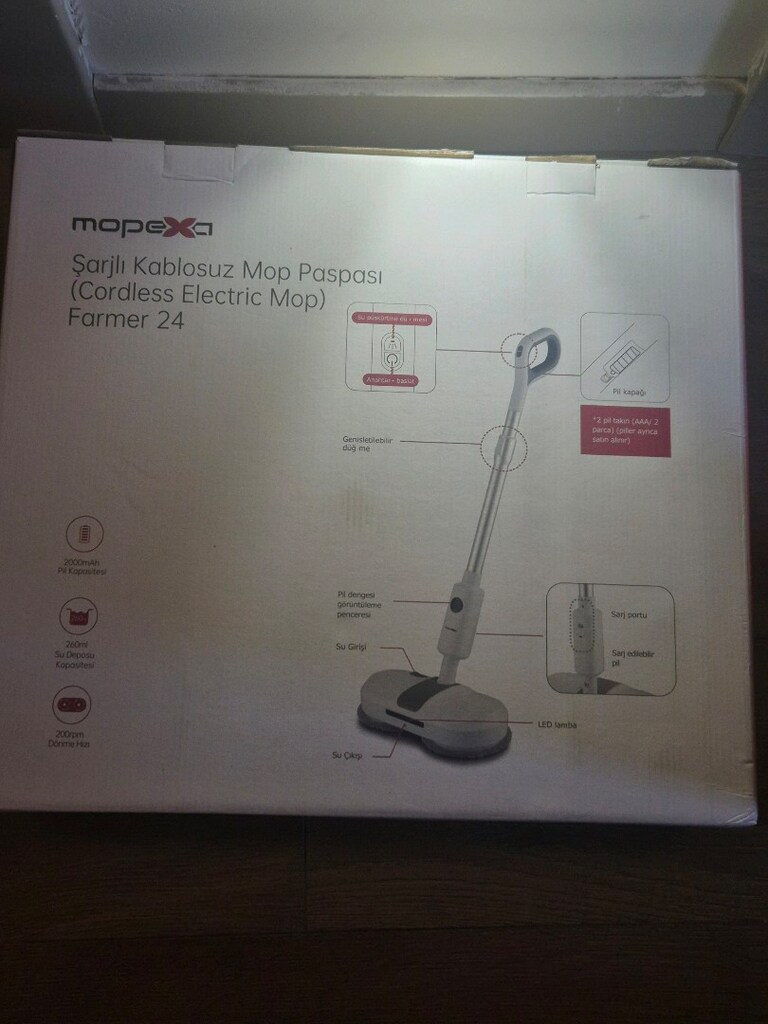 kablosuz mop paspas - 2