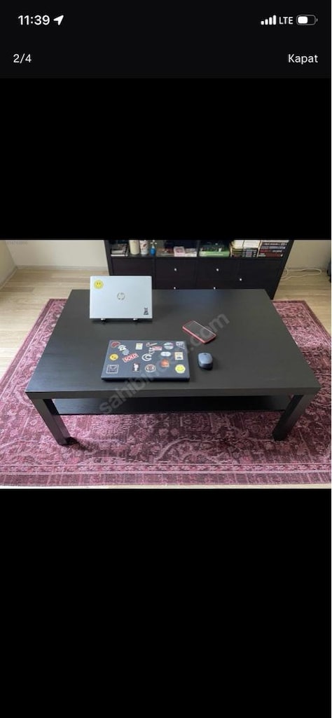 IKEA LACK ORTA SEHPA, VENGE, 118x78 cm - 3