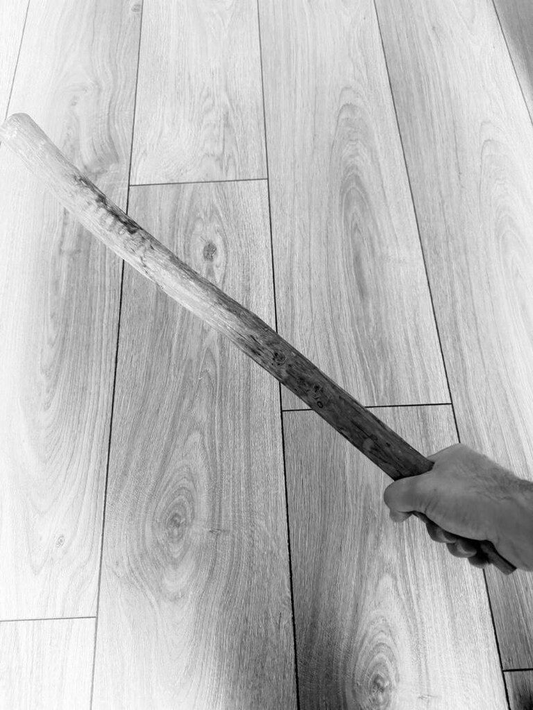 Meşe ağacından haydar -cop - sağlam ( 60 cm ) - 4
