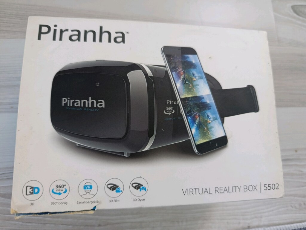 Piranha 3D Sanal Gerçeklik Gözlüğü (VR Box 5502) - Sıfır Ayarında - 3