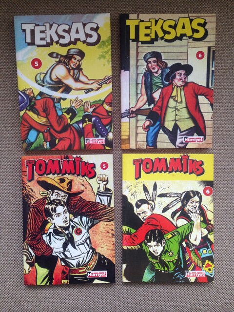 TEKSAS TOMMİKS Çizgi Roman