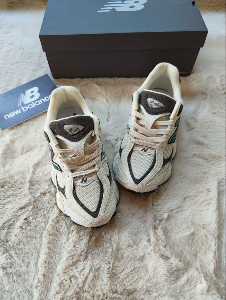 ‼‼‼NEW BALANCE 9060 YEŞİL LOGO - 8