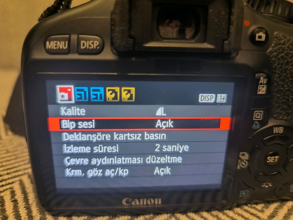 Canon 550D Fotoğraf Makinesi Seti - 8