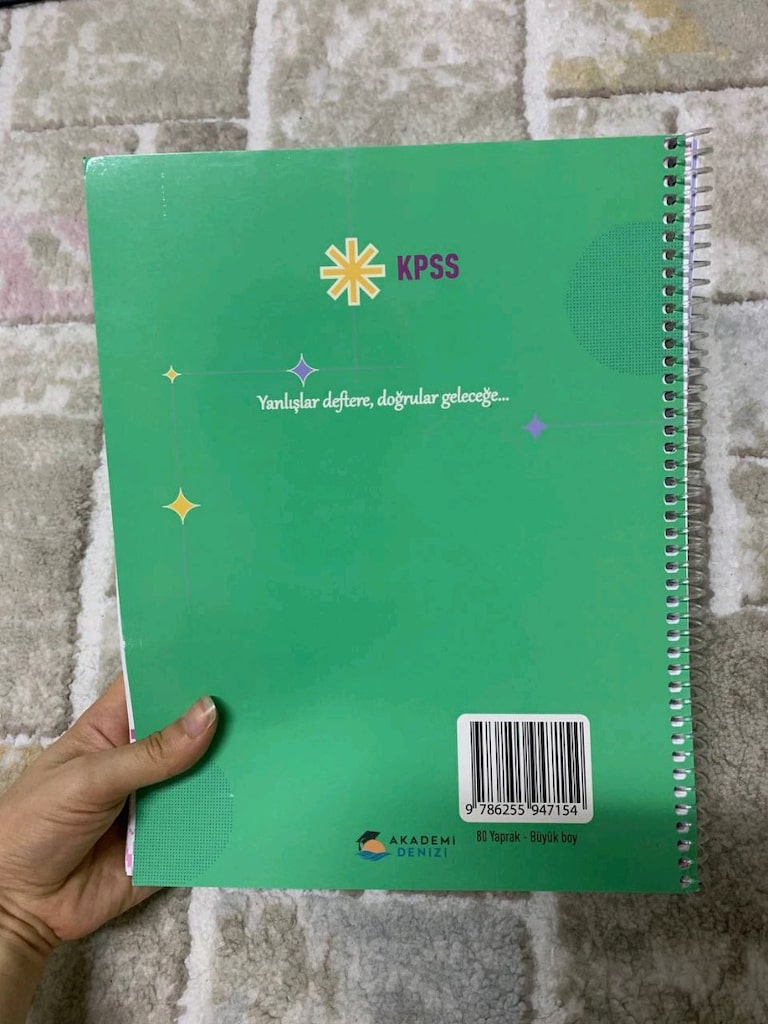KPSS Yanlış Defterim - Akademi Denizi / Genel Yetenek & Genel Kültü - 6