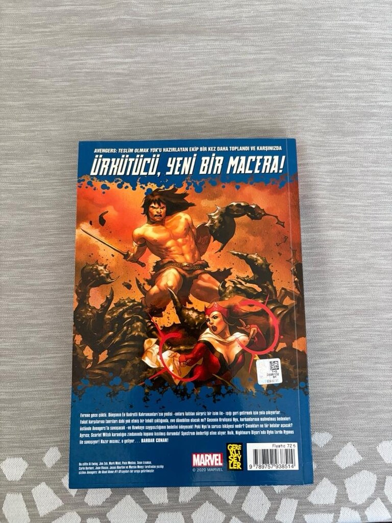 Avengers Eve Dönmek Yok Çizgi Roman - 4