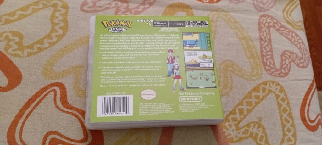 ORJINAL YENİ KUTULU= POKEMON LİEFGREEN VERSION=Okuma Kılavuz yok - 6