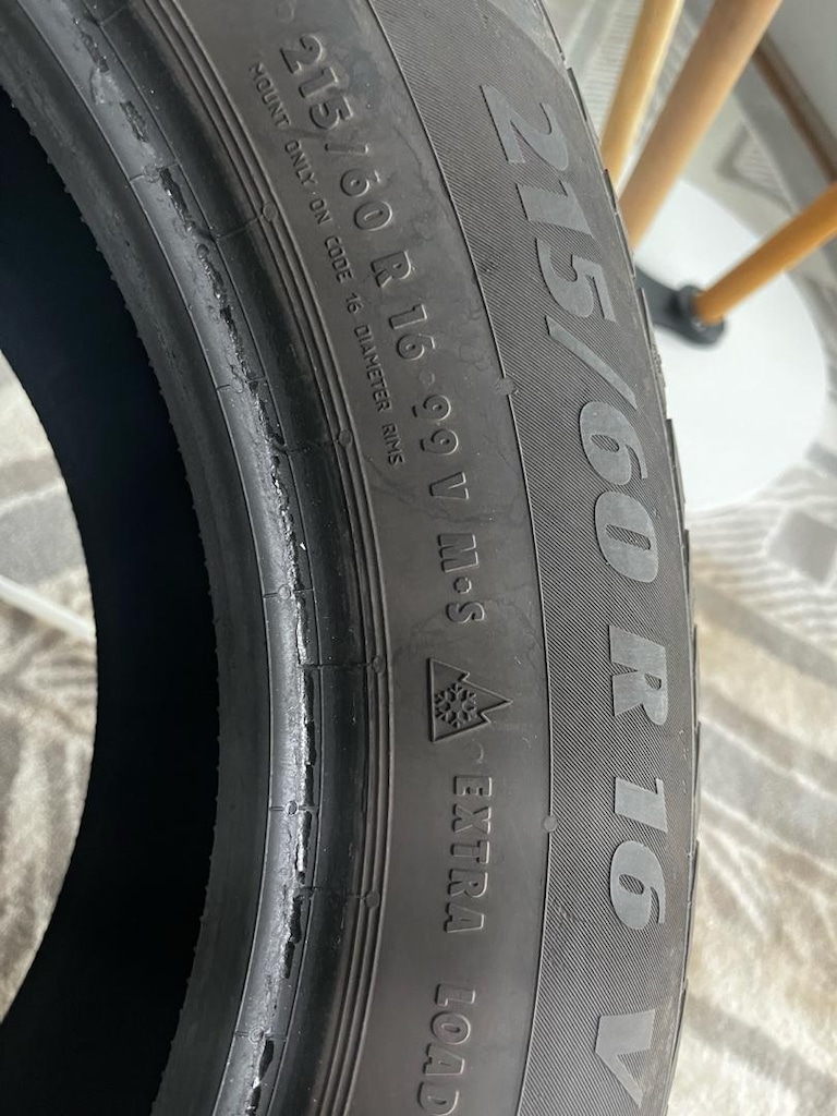 kışlık lastik 215/60/16 takım halinde 2224 - 4