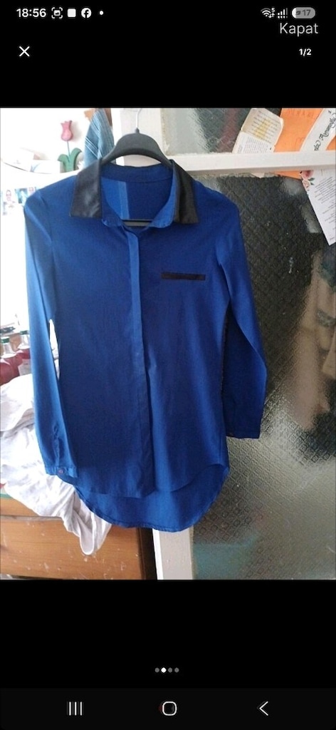 Saten gomlek 38 beden - 2
