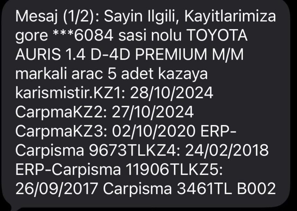 Sahibinden Toyota Auris 1.4 D-4D Premium 2013 Model - 18