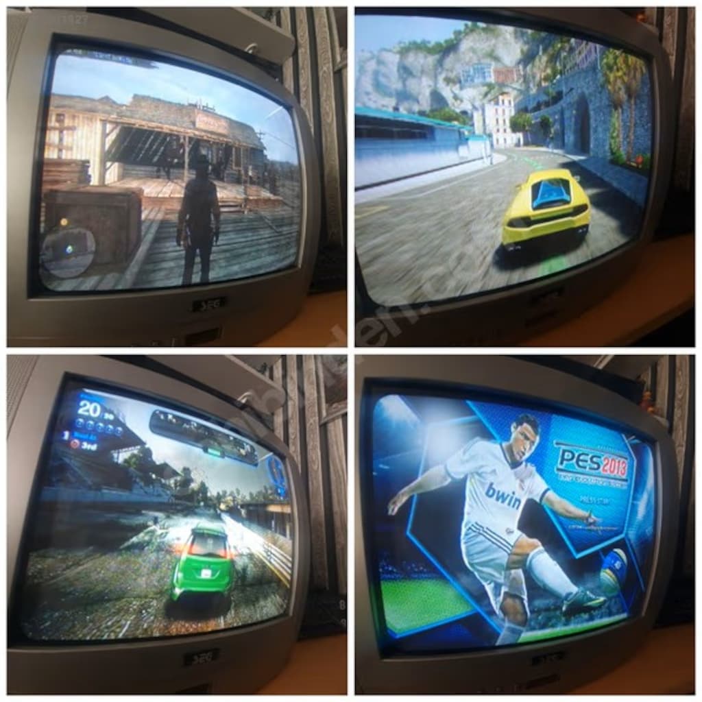 xbox 360s kutulu rhg3 kırık oyun konsolu 250gb hdd 31 oyun 360 s - 8