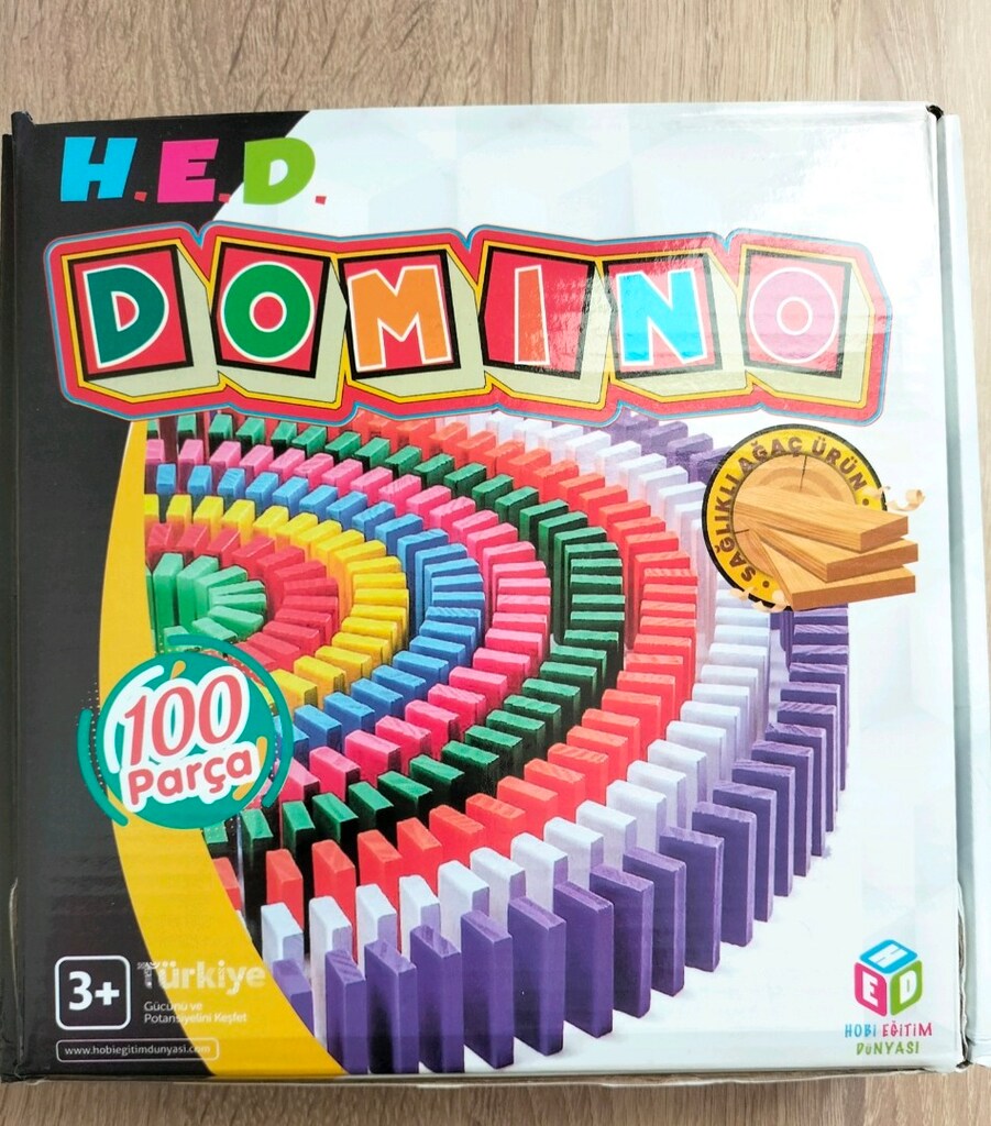 AHŞAP DOMİNO OYUNU - 3