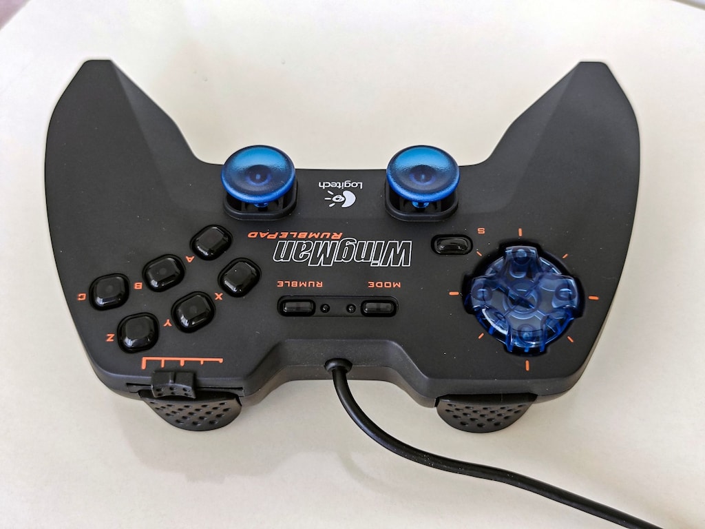 Logitech WingMan Rumblepad USB Oyun Kolu - 6