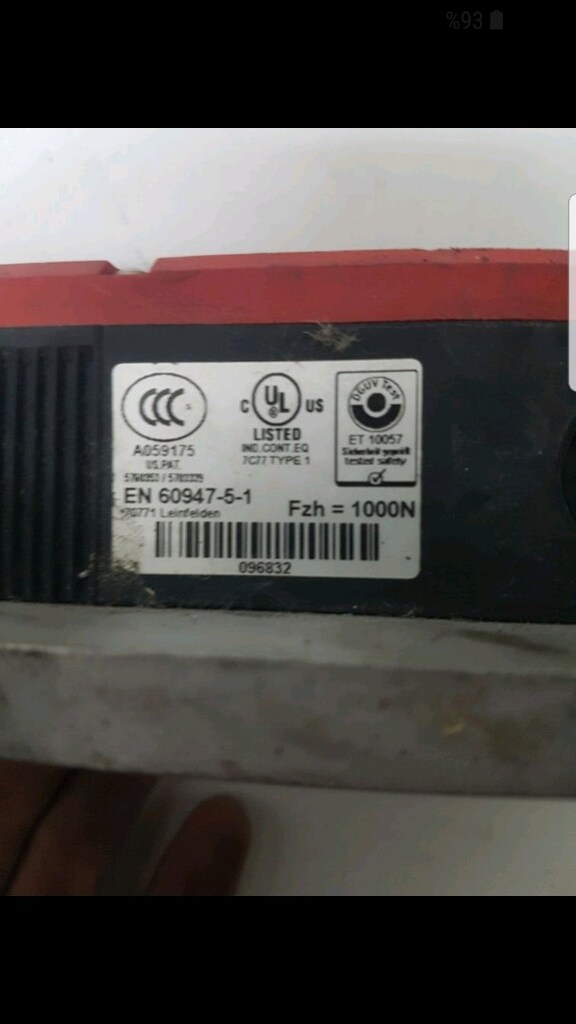 EUCHNER TP3-4131K024M Safety Switch otomasyon plc - 3