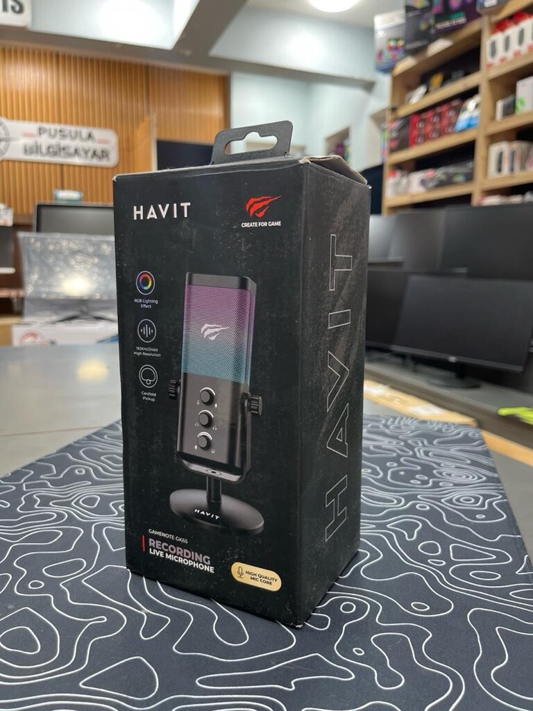 HAVİT ÜST DÜZEY KALİTE GAMİNG MİKROFON - 2
