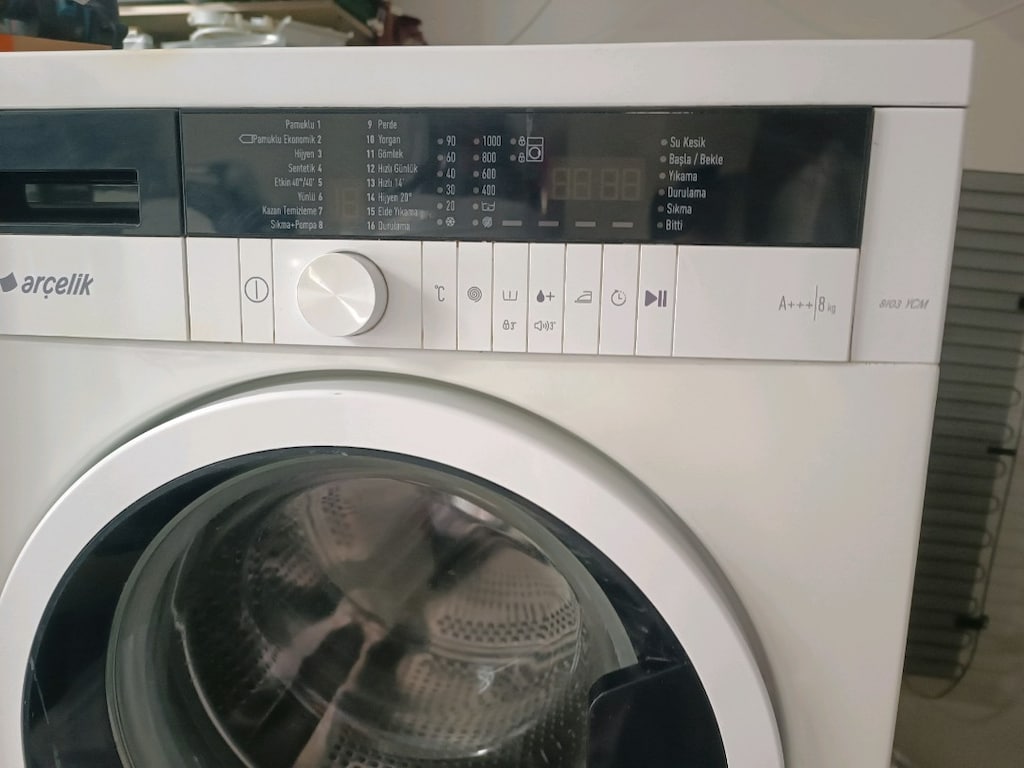 Arçelik piyano serisi 9 kg A+++ 1000 devir çamaşır Makinesi - 4