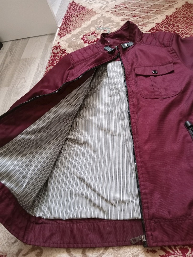 S Beden Bordo Mevsimlik Mont - 2