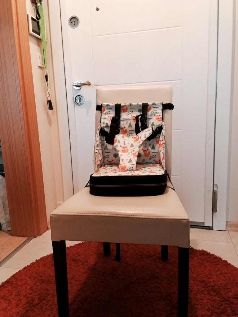 Temiz Taşınabilir Mama Sandalyesi / Çanta Tipi Sandalye Yükseltici - 2