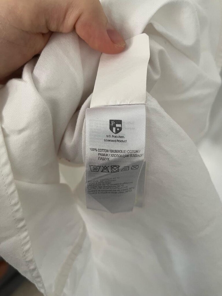 US POLO ASSN REGULAR FİT GÖMLEK XS BEDEN SIFIR AYARINDA SAYILI GİYİLDİ - 4