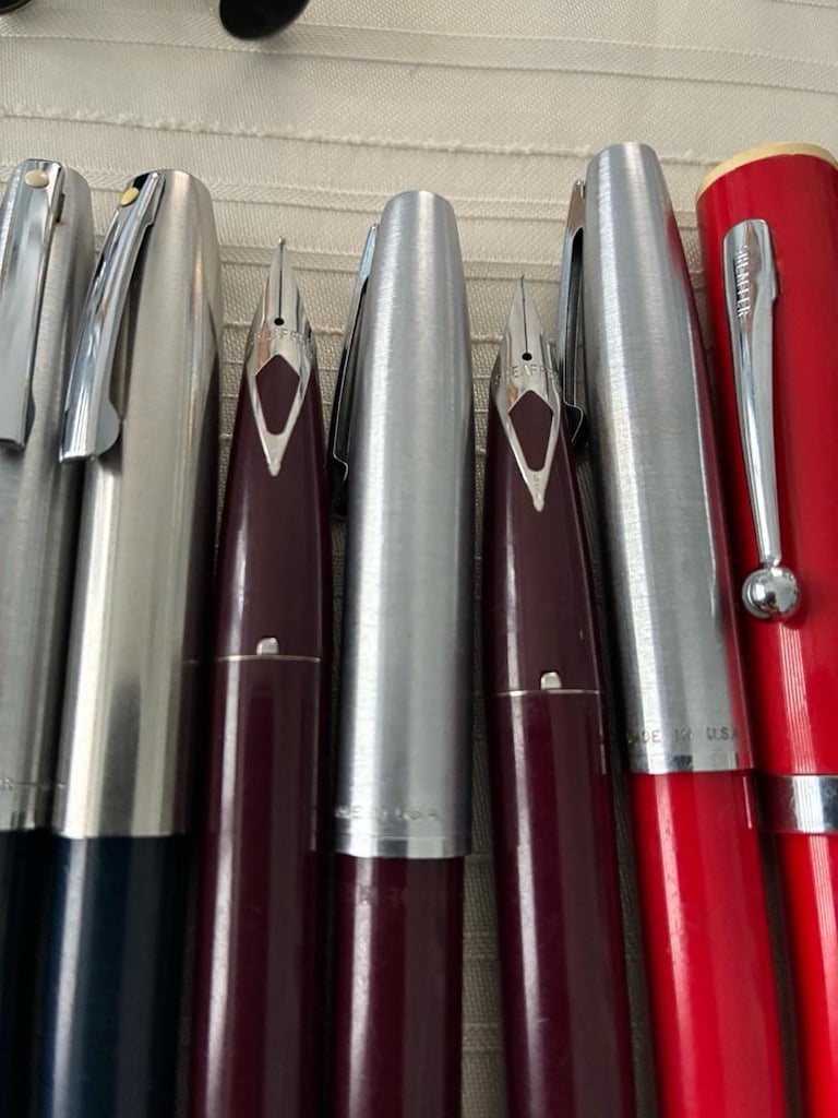 Koleksiyondan Sheaffer marka dolma kalemler. Tane fiyatı. - 6