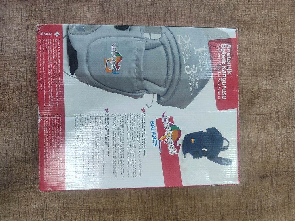 Kutulu Kırmızı Bebesi Balance Bebek Kangurusu (Hediye) - 3
