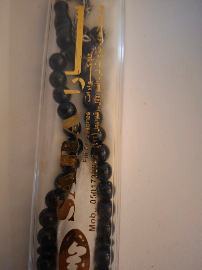Siyah tespih - 2