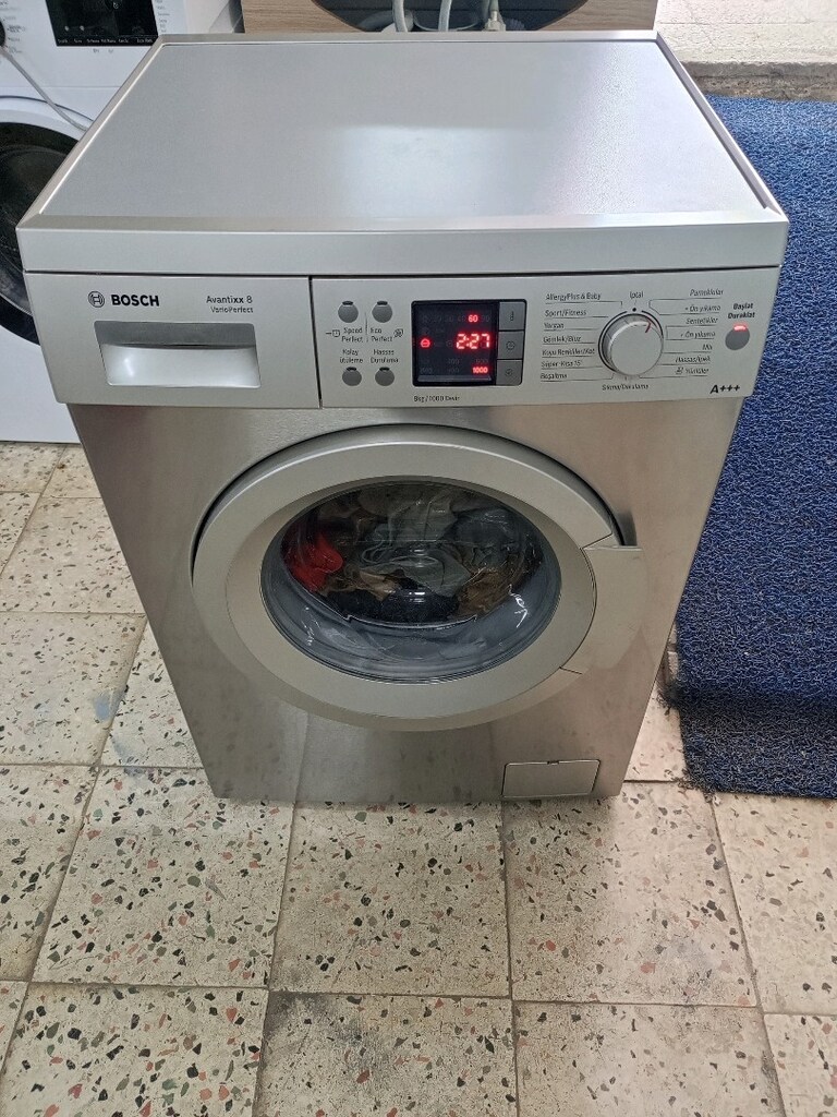 8 kg 1000 devir inox çamaşır makinası - 4