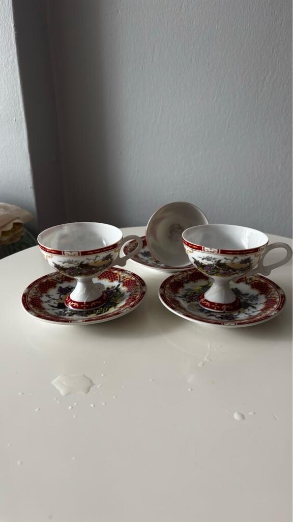 vintage kahve fincanı - 4