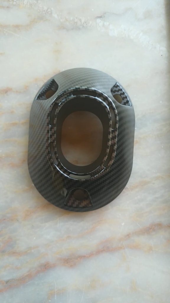 Pcx 21-26 model karbon egzoz kapak seti - 2