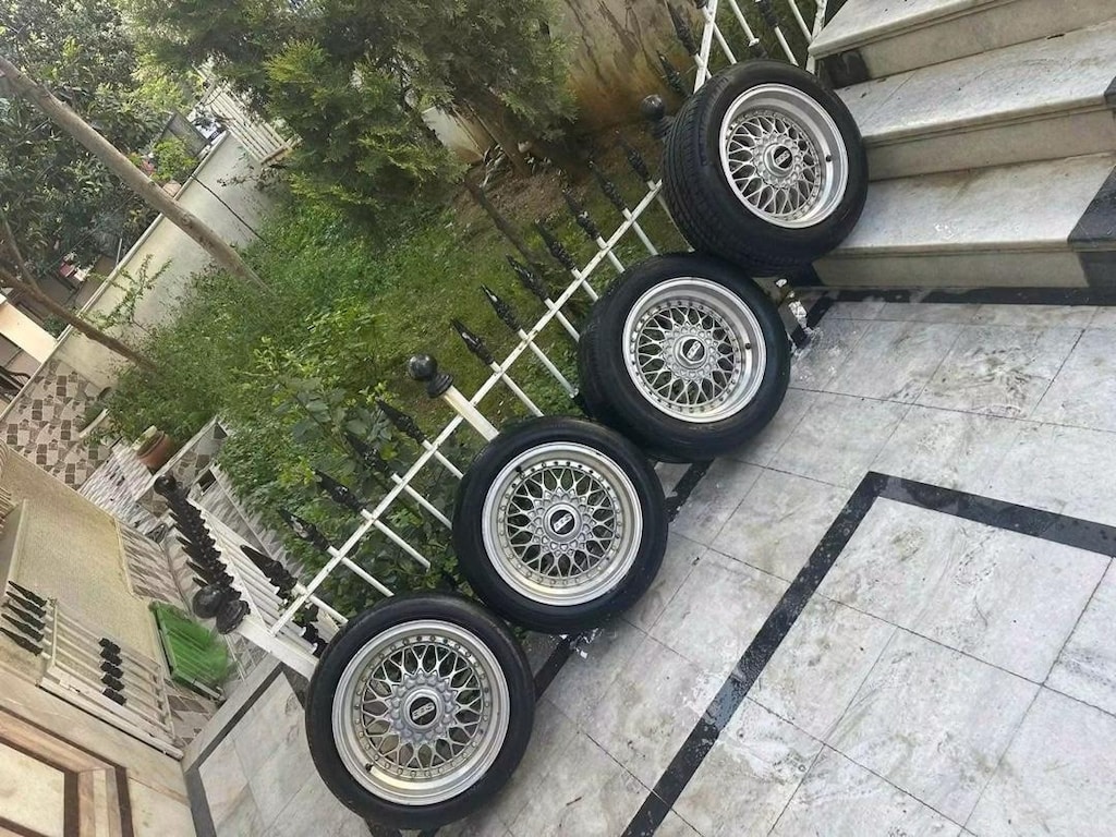 SPORT BBS RS 2 ÇELİKJANT lastik1.adt 1.Adt Michelin petlas 215.55.16 - 10