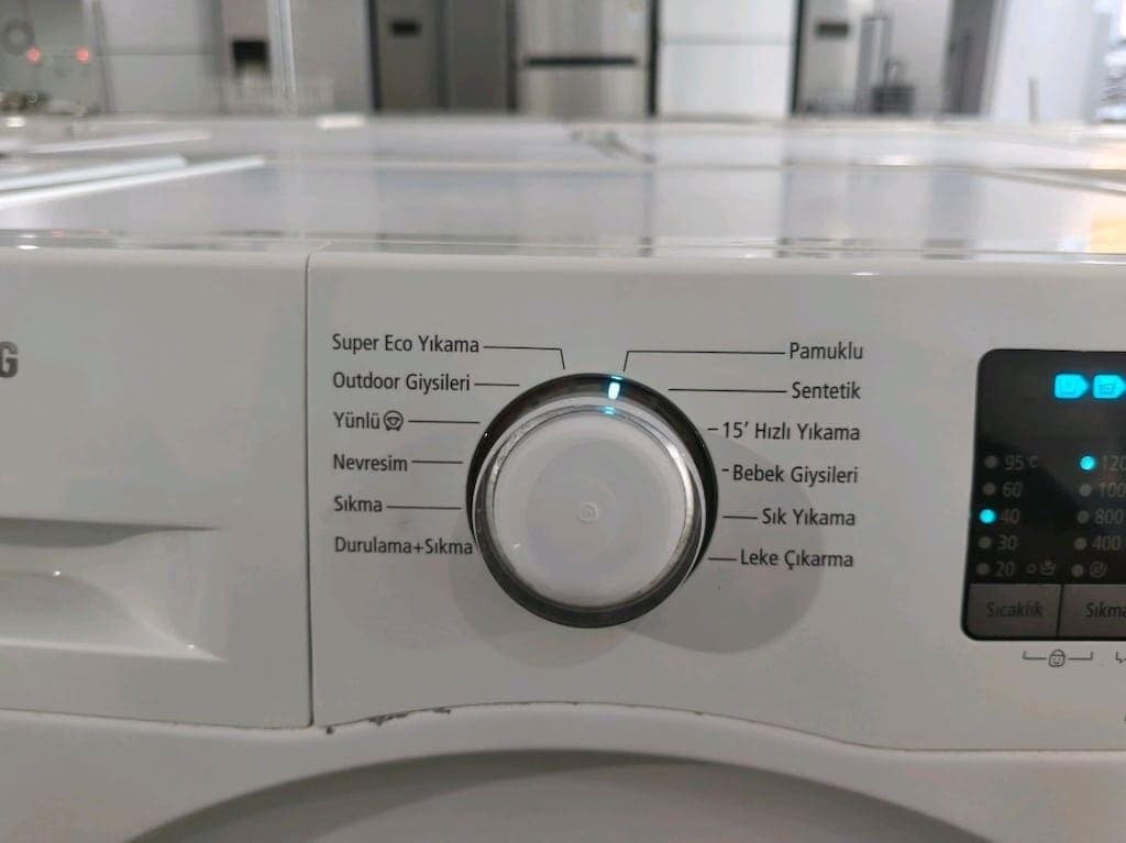 Samsung 9 kg 1200 devir yeni nesil çok temiz çamaşır makinesi - 6