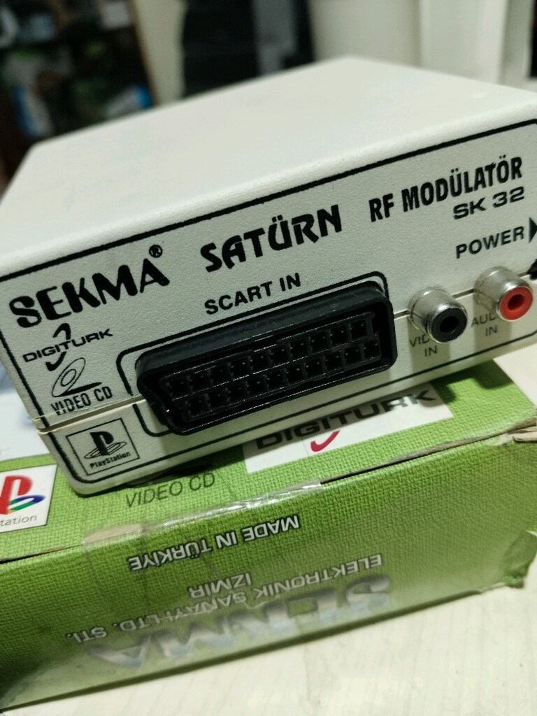 YENİ KUTUSUNDA SEKMA - SK 32 MODEL NUMARALI RF TELEVİZYON MODÜLATÖRÜ - 2