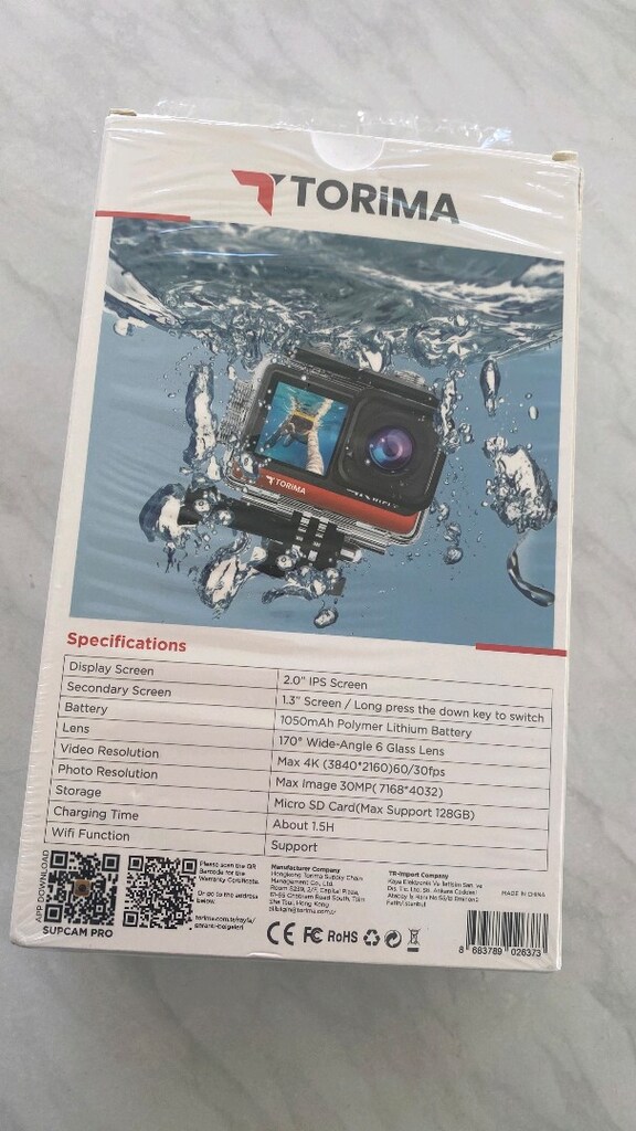 Torima AC-03 4k UHD Aksiyon Kamera - 6