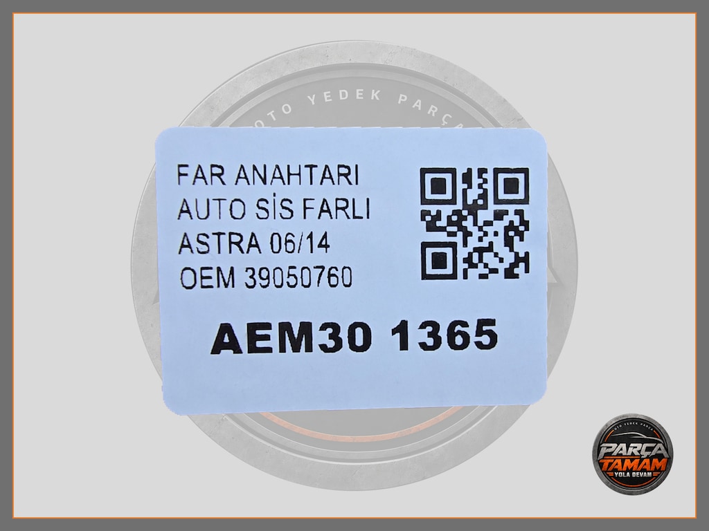 ASTRA FAR AYAR ANAHTARI 39050760 - 2