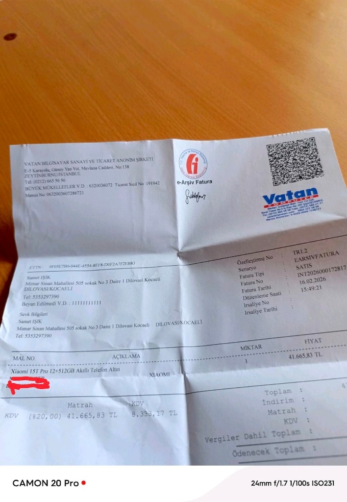 Xiaomi 15 T Pro 12/512 GB ( Xaiomi Türkiye Garantili) - 8