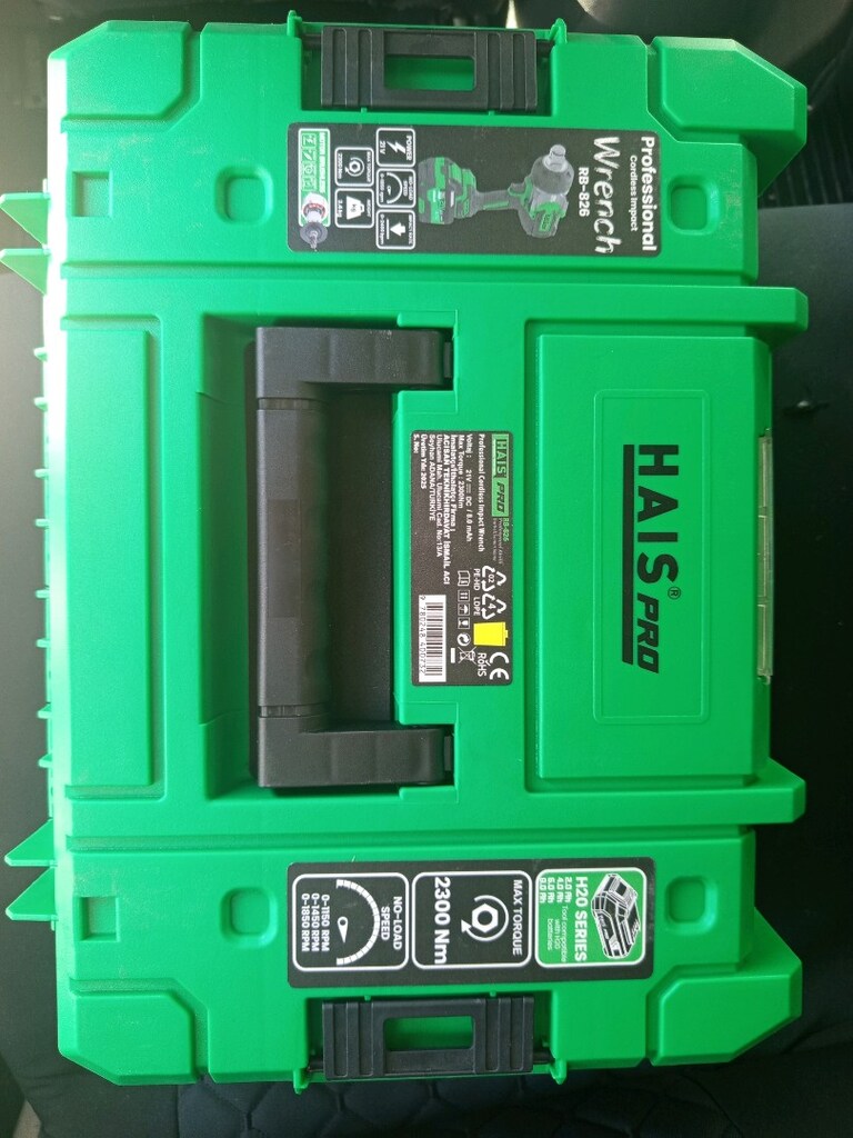 HAİSPRO PROFESYONEL DARBELİ SOMUN SIKMA 2300nm 21V ÇİFT AKÜ - 4