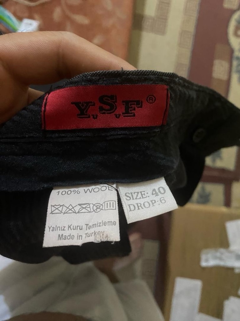40 beden siyah kumaş pantolon yazlık 500 tl - 3