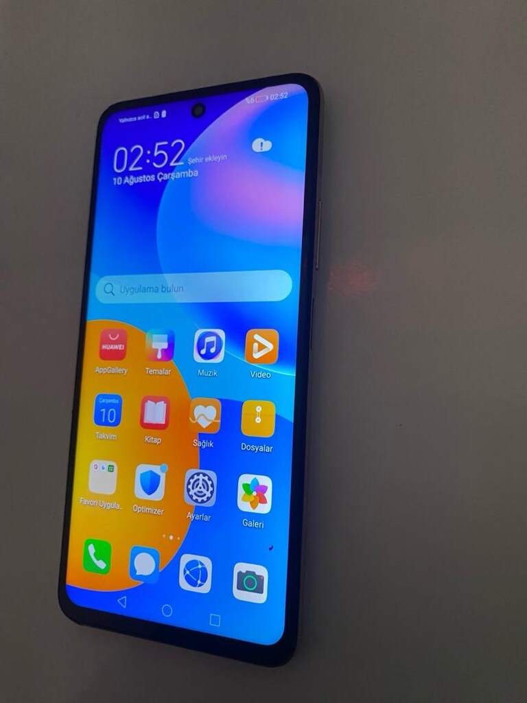 huvai p smart 2021 128 gb orjınal tel sorun yok - 2