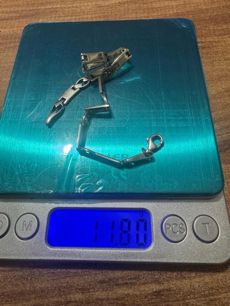 925 Ayar Gümüş Erkek Bileklik 22 cm – 11,80 gr - 2