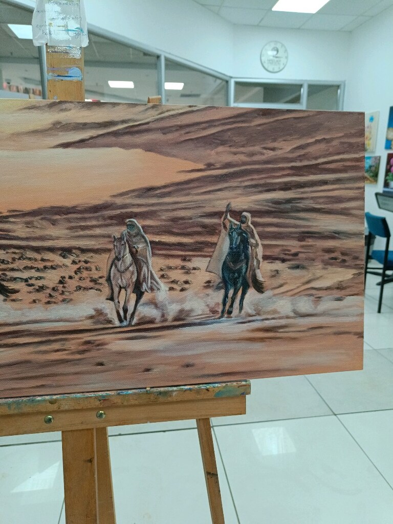 üç Elçi Yağlı boya tablo - 2