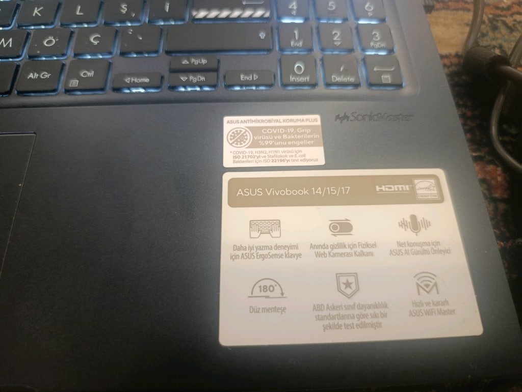 asus vivobook 15 x1504za i5 12 nesil - 3